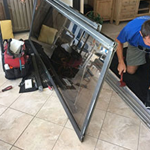 sliding glass door frame repair Rio Linda